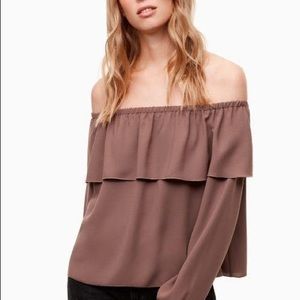 Aritzia Wilfred Morel Blouse EUC